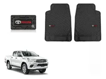 Comprar Par Tapetes Delanteros Bt Logo Toyota Hilux 2013 A 2021
