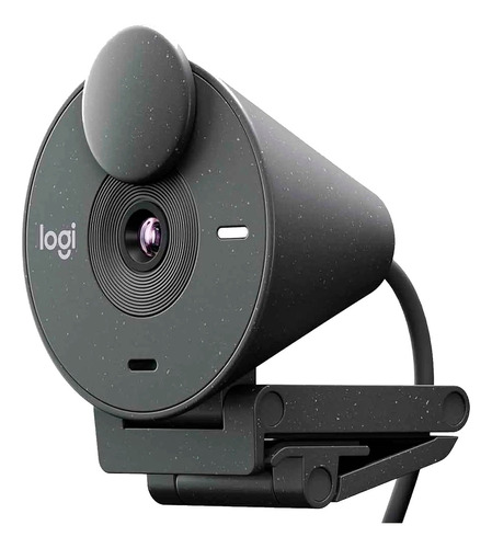 Webcam Logitech Brio 300 Grafite Full Hd 960-001413