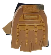 Comprar Guantes Tacticos Coyote Elastizados Dedo Cortado Elastizado