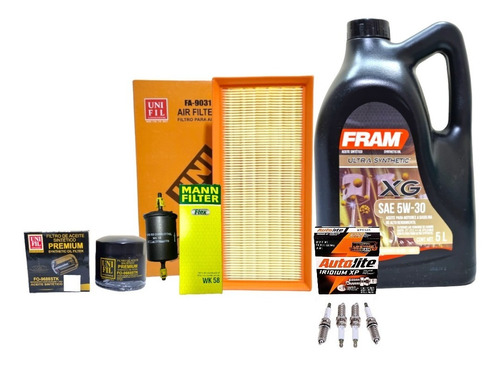 Kit Afinación Baic X25 1.5 2019 Bujía Iridio Aire 5w30 Gasol