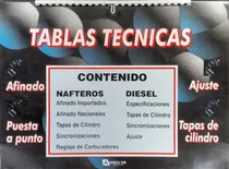 Comprar Tablas Técnicas Automóviles Nacionales E Importados