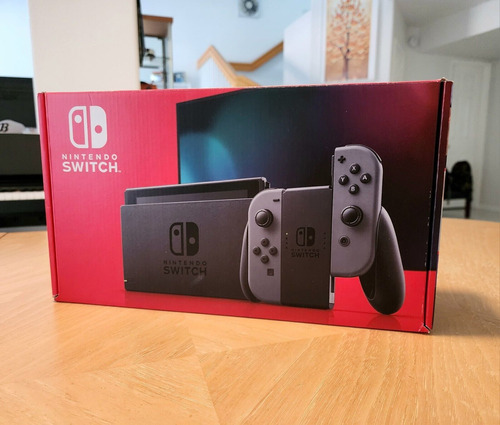 Nintendo Switch Console (gray Joy-cons) - Complete In Box Fd