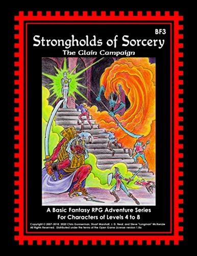 Libro:  Strongholds Of Sorcery: The Glain Campaign