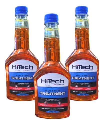 Kit 3x Aditivo Concentrado Protetor Antiborra Hi-tech 500ml