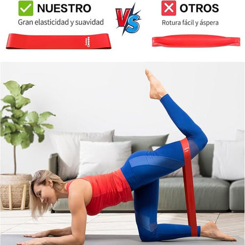 Para Bandas Para Ejercicio Yoga Elastic Resistance 5 Niveles