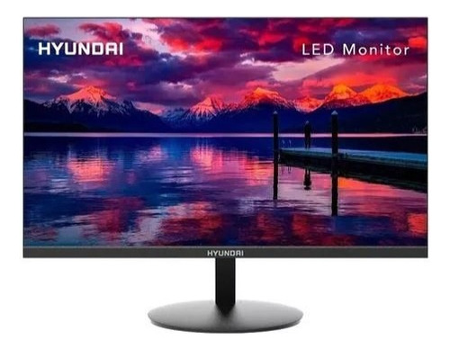 Monitor Hyundai 24 Pulgadas Fhd Led  Hdmi Vga Ht24fgmbk01