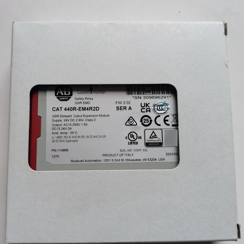 Ab Safety Relais 440r-em4r2d Relay Gsr Emd Pn New 1pcs 4 Aab