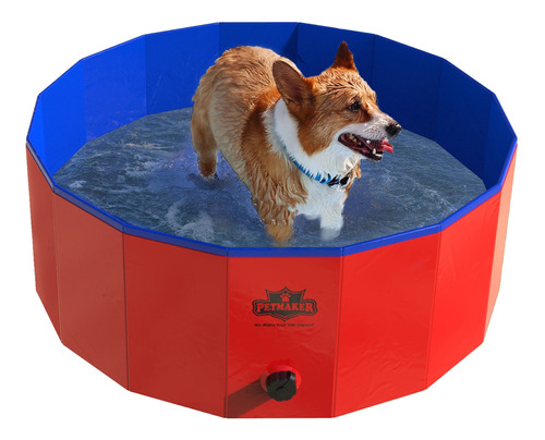 Piscina Para Perros Plegable Diámetro De 30.5'' Con