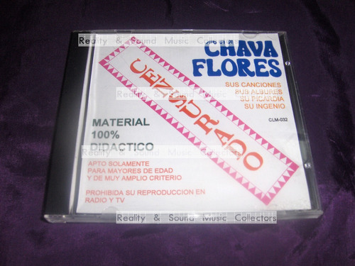 Chava Flores Censurado Cd Original De Coleccion