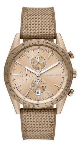 Michael Kors Hombre Michael Kors Mk9145 Accelerator Color de la correa Beige Color del bisel Beige Color del fondo Beige