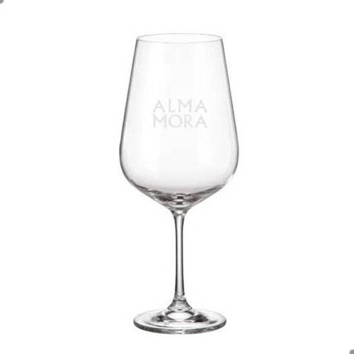 6 Copas Vino 850ml Cristal Grabado Láser Tori Titanium Copon