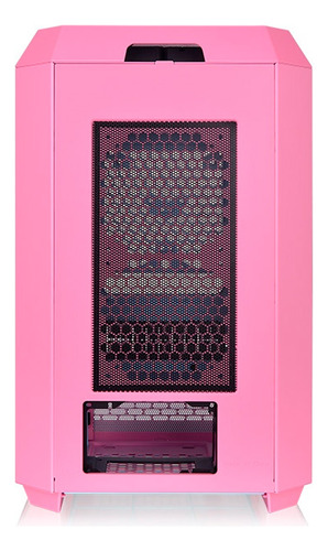 Gabinete The Tower 300 Rosa Bubble 2 Fans 140mm