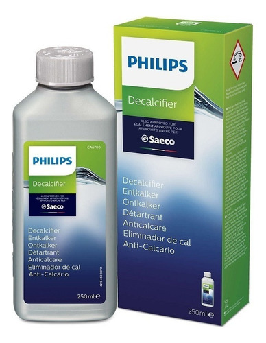 Descalcificante Saeco Philips Cafetera Express Anti Sarro Color Gris