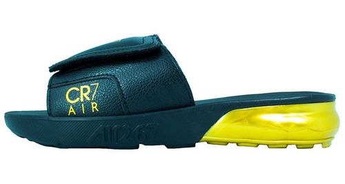 Imagen 3 de 4 de Sandalias Casual Cr7 Negro Cr708nd Moletto