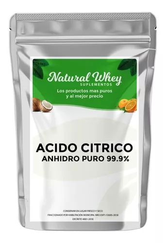 Ácido cítrico 500 gramos