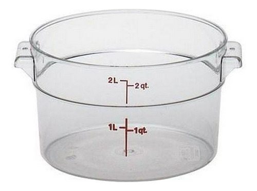 Cambro Rfscw2135 Camwear Round Storage Container,