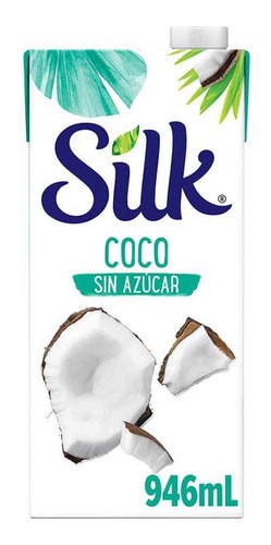 Silk Coco Alimento Liquido De Coco Sin Azúcar 946ml