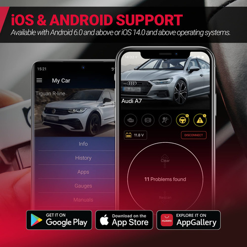 Herramienta De Diagnóstico Obdeleven Obd2 Scanner Para Audi