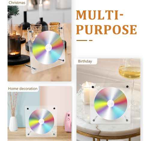 Soporte De Cd De Acrílico, Soporte De Escritorio Para Cd, En