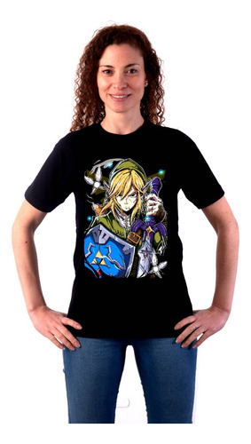 Remera Dtg 100%algodon The Legend Of Zelda Modelos Varios #1