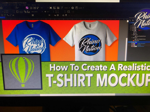 Mockups Corel Draw