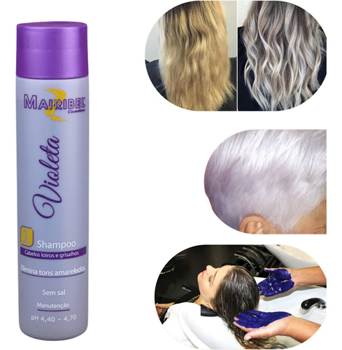 Shampoo Violeta 300ml Mairibel Cosméticos