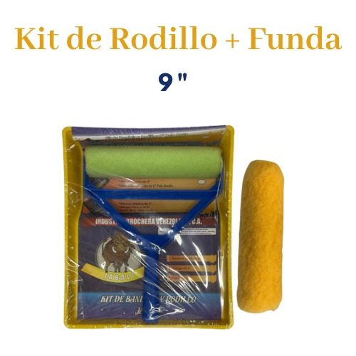 Kit Bandeja Rodillo 9´´ Y Funda 9 