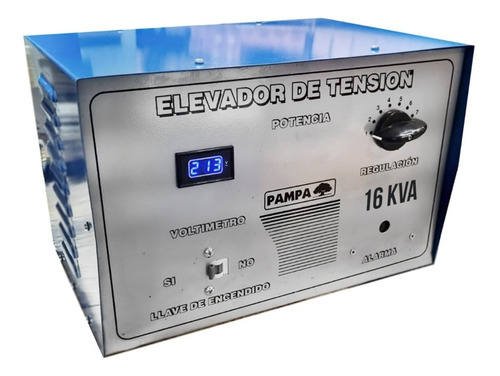 Elevador De Tensión Manual 16 Kva Pampa 80v A 220v Promoción