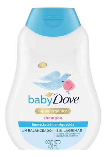 Shampoo Baby Dove Humectacion Enriquecida 200 Ml
