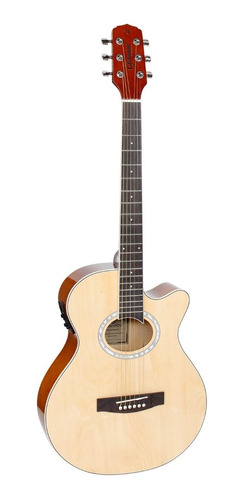 Violão Giannini Eletroacústico Minijumbo Gsf-1d Aco Ng