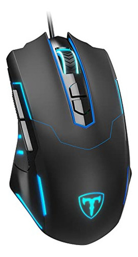 Mouse Gamer Led Rgb Ajustable De Alta Precision 7200 Dp