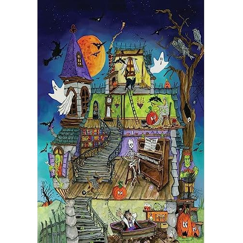 Spooky Halloween Jigsaw Puzzle 100 Piece By  - 19 X13  ...