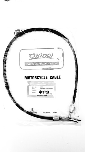 Cable O Tripa Velocímetro Suzuki Ax 100