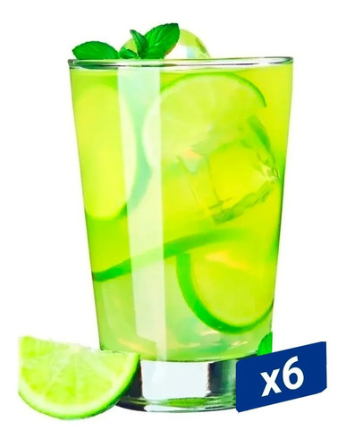 Pack X6 Vaso Seelze  360 Ml Silmar