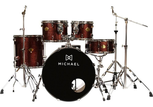 Bateria Acústica Michael 22 Legacy Dml422 C/ Hardware