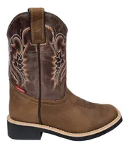 Comprar Botas Vaqueras Para Niño De Piel Marca Establo Color Tan