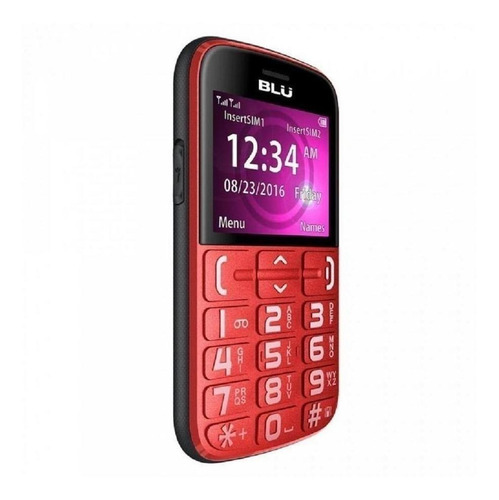 Blu Joy Dual Sim 32 Mb Vermelho/preto