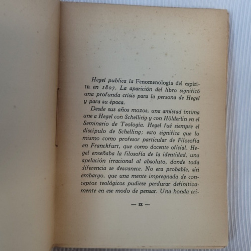 Imagen 5 de 8 de Fenomenologia Del Espiritu Hegel Revista De Occidente 1935