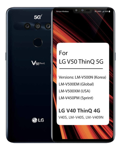 Pantalla Display Orig Oled Para LG V40 Thinq V50 Thinq Lmv50