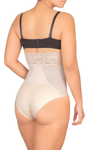Faja Completa Strapless Con Silicona Y Encaje /powernet