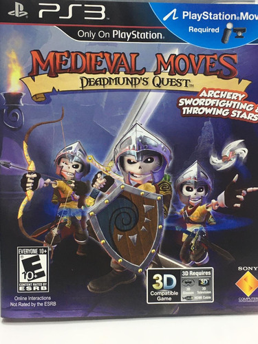 Juego Físico Ps3 Medieval Moves Deadmund's Quest Ps Move