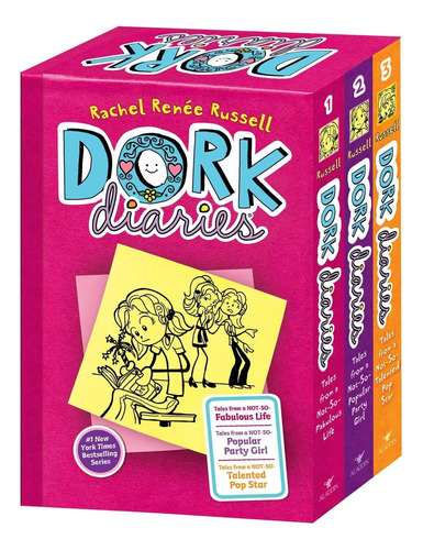 Libro: Dork Diaries Boxed Set (books 1-3): Dork Dor