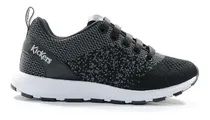 Comprar Zapatilla Niños Kickers Chit Acordonada Lona Negro