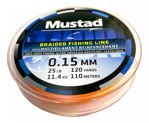 Multifilamento Mustad Thor 0,15 Mm 25 Lbs 120 Yds