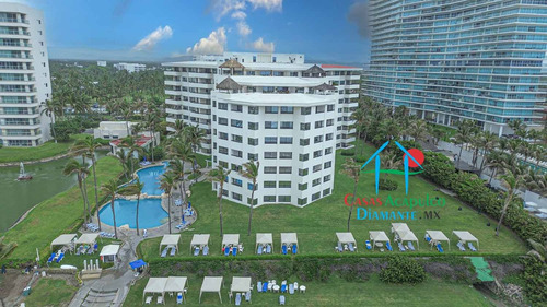 Cad Torre Uno 802. Terraza Doble Con Vista A Las Albercas Y Al Mar