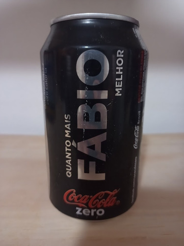 Lata De Coca-cola Temática Vazia - Fábio Fabio