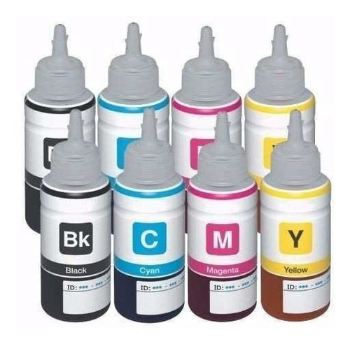 Pack 8 Botellas Tintas Alternativas Epson Ecotank Envio Grat