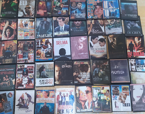 Peliculas De Dvd: 75 Peliculas. Lote Completo