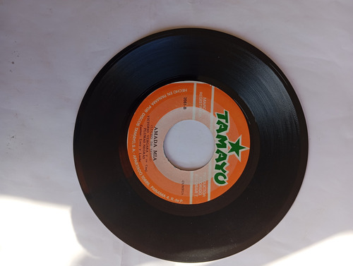 Vinilo Single De Victorio Vergara - Amada Mia ( H145 (Usado)