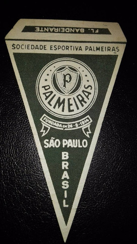 Banderin De Sociedad Deportiva Palmeiras Vea Madidas En Foto